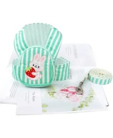 Resim Evcil Hayvan Çantalı Göğüs Gezdirme Tasması Seti 