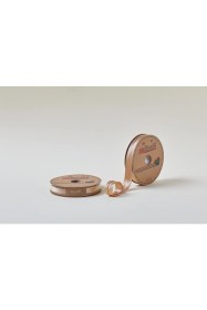 Resim Kahi-zai Biye Saten Katlı 080 Koyu Bej 2 cm 25 Metre %100 Polyester 