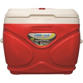 Resim Pinnacle Prudence 66 L Kırmızı Tekerlekli Buzluk 