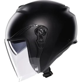 Resim Cekar Store Agv Irides Motosiklet Kaskı Açık Kask Mono Matt Black Xl 
