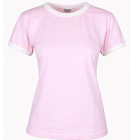 Resim Trender 26ydt1000012 Pembe Kadın T-shirt Cıao Bella O Yaka 