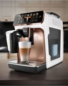 Resim Philips 12 KAHVELİ Tam Otomatik Espresso Makinesi, LatteGo Şimdiye Kadarki En Hızlı Süt Temizleme Sistemi 
