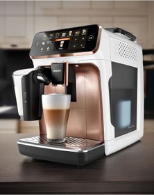 Resim Philips 12 KAHVELİ Tam Otomatik Espresso Makinesi, LatteGo Şimdiye Kadarki En Hızlı Süt Temizleme Sistemi 