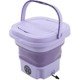 Resim Sellwell 8 KG Portatif Katlanabilir Çamaşır Makinesi 