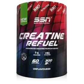 Resim SSN Sports Style Nutrition Creatine Refuel 300 gr (AROMASIZ) 