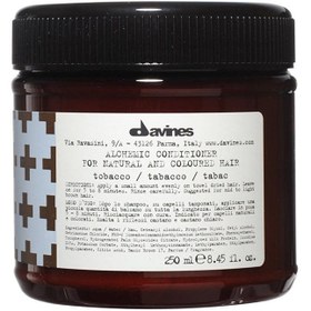 Resim Davines alchemic system tobacco conditioner tütün i̇çerikli saç kremi 250 ml 