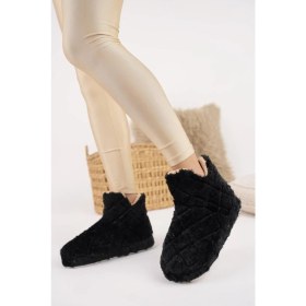 Resim Stwenn Kadın Panduf Ev Botu Ev Ayakkabısı Kalın Hafif Kaymaz Taban 