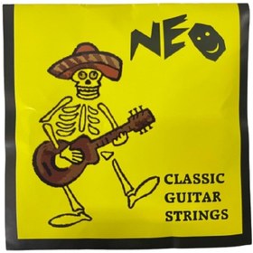 Resim bademüzik Klasik Gitar Teli Neo Kaliteli 