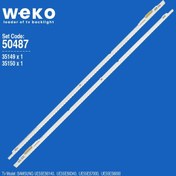 Resim Weko WKSET-5487 35149X1 35150X1 55NNB 3D-7032LED-MPCB-L-V2GE-550SMA-R2-Tv Led Bar=Takım Olarak Satılır--UE55ES6340SXTK 