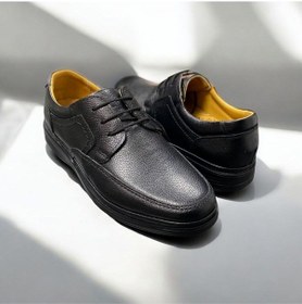 Resim Ekinci Hakiki Deri Tam Ortopedik Günlük Klasik Erkek Ayakkabı Siyah 