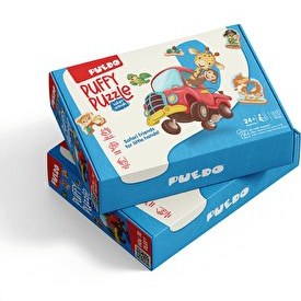 Resim Puedo Puffy Puzzle Safari Animals 