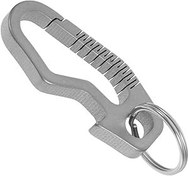 Resim HANABASS Açık Hava Çok Fonksiyonlu Toka Anahtar Klipsleri Minik Klipler Mini Klipsi Klipsi Küçük Minik Klipsi Klipsleri Ağır Silver Titanyum Alaşımı 