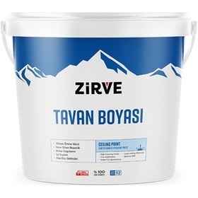 Resim Zirve Tavan Boyası 3,5 Kg Beyaz 3.5 KG 