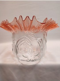 Resim Kıvırcık Avize Camı.gülkurusu-şeffaf Renkte.alt Çap:10,00cm-h:15, 