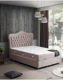 Resim Setay Camelli New Ikili Set, Çift Baza Başlık Seti 