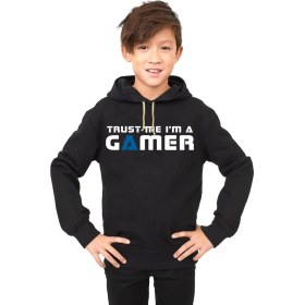 Resim Tshirthane Trust me i'm a Gamer Çocuk Sweatshirt 
