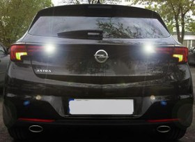 Resim Opel Astra K Geri Vites Seti LED Far Ampulu FEMEX T15 W16W Decoderli 