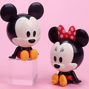 Resim Mickey Minnie 2'li Set, Mickey Minnie PVC İç Mekan Ofis Dekorasyon Çift Seti 