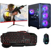 Resim Turbox TX4201 Ryzen 5 4500 16GB Ram 512GB M.2 Nvme 8gb RX580 27 Inç 165Hz Curved Freedos Oyun Bilgisayarı 