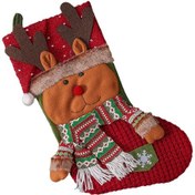 Resim Suntek Yılbaşı Şömine Restoran Elk Çorapları Asılı Kolye Çorap Hediyesi 