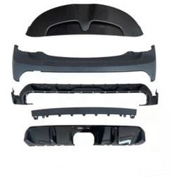 Resim Mini Cooper F55 2021+ Jcw Arka Tampon Set 