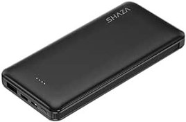 Resim Shaza 10.000 mAh 4in1 Smart Chip Powerbank Siyah 