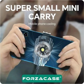 Resim Forzacase 5000 Rpm Cep Telefonu Isı Önleyici Soğutucu Fan Kablolu - FC502 