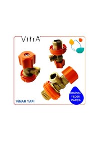 Resim 436905yp Gömme Rezervuar Ara Musluk Yeni Turuncu 