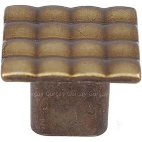 Resim Gürçayhırdavat Defne Düğme Kulp Antik (2 Adet) 