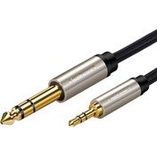 Resim 3.5mm - 6.35mm Trs Stereo Ses Kablosu 3 Metre 