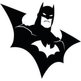 Resim Batman Oto-motor-laptop-duvar-dekor 10 X 9 Cm 