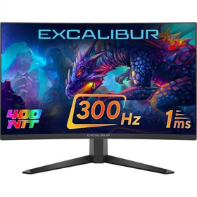 Resim Casper Excalibur M.E27FVC-E 27" 1 ms Full HD Curved 300 Hz Oyuncu Monitörü 