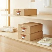 Resim 3'lü Küçük Boy Jüt Destekli Hurç Set 31 X 38 X 12 Cm Ocean Home Textile