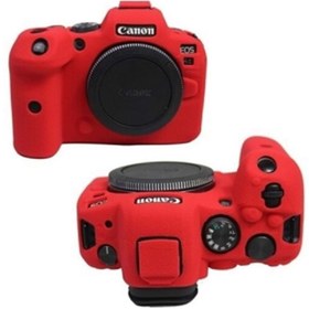 Resim DP Canon R6 Silikon Kılıf (KIRMIZI) 