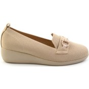 Resim Bej Kadın Loafer Ayakkabı K01327019782 Diğer 