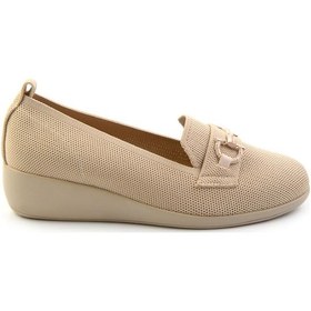Resim Bej Kadın Loafer Ayakkabı K01327019782 Diğer 