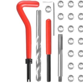 Resim Neevoyu M7 Konik Diş Tamir Seti, 304 Çelik Hızlı Çelikten Yapılmış, Araç Tamiri İçin, Çantalı Taşınabilir, Dayanıklı Ve Güvenilir 