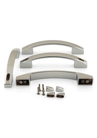 Resim Duşakabin Cam Kapı Kulp 14cm 15cm İle 16cm Arası Deliklere Uyumlu 