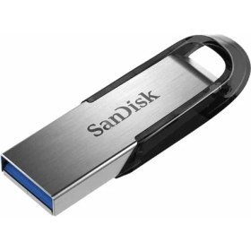 Resim Sandısk Ultra Flair 512 GB USB 3.0 Taşınabilir Bellek Gri Siyah 