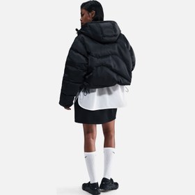 Resim Nike Swoosh Therma-FIT Oversize Dolgulu Şişme Kadın Mont 