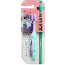 Resim Dentiste Kids Ultra Soft Diş Fırçası +2 Yaş - Pembe 