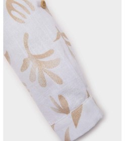 Resim DeFacto Erkek Bebek Desenli Flamlı Poplin Uzun Kollu Gömlek B9257A525SPBG319 Bej 