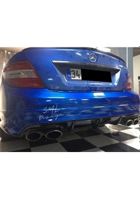 Resim Mercedes W204 C180 Makyajsız Difüzör Plastik Arka Difizör 