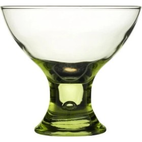 Resim Paşabahçe Workshop 3 Adet Yeşil Dondurmalık Kase 41076 