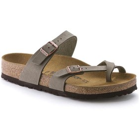 Resim Birkenstock Mayari Hakiki Deri Parmak Arası Kadın Terlik 