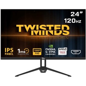 Resim TWISTED MINDS 24" TM24FHD120IPS FHD 120HZ 1MS HDMI DP IPS ÇERÇEVESİZ GAMING MONİTÖR 