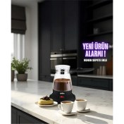 Resim Cam Elektrikli Cezve 500 ml 600 W, Şık ve Pratik Kullanım 