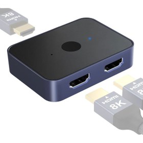 Resim Markofist MF-SWC20 2 Port 8K HDMI Switch (Çift Yönlü) 