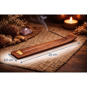 Resim NW NessiWorld Ahşap Kayık Tütsülük Maun 