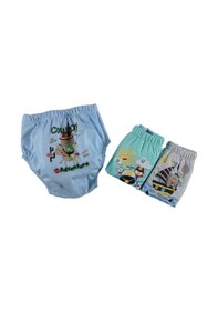 Resim Poopes Yıkanabilir 3'lü Kombin Alıştırma Külodu 1-2-3-4 Yaş Sızdırmaz Tuvalet Eğitimi 